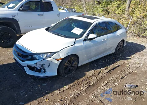 2019 Honda Civic Ex from USA, damaged, VIN SHHFK7H6XKU207651